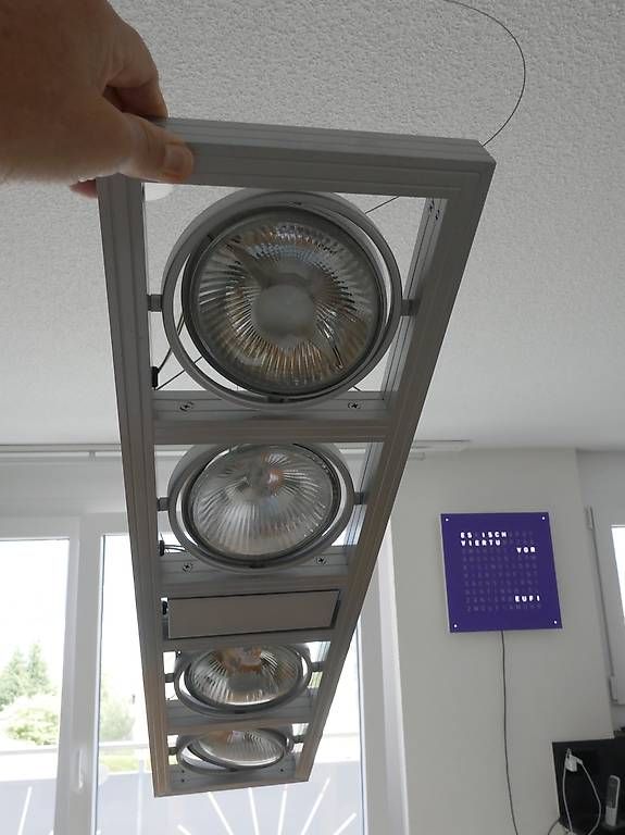 Lampadari & plafoniere: Pendelleuchte Hochvolt Halogen 4-strahlig - Preisreduktion – Usato da Leissigen venduto da kph811 3