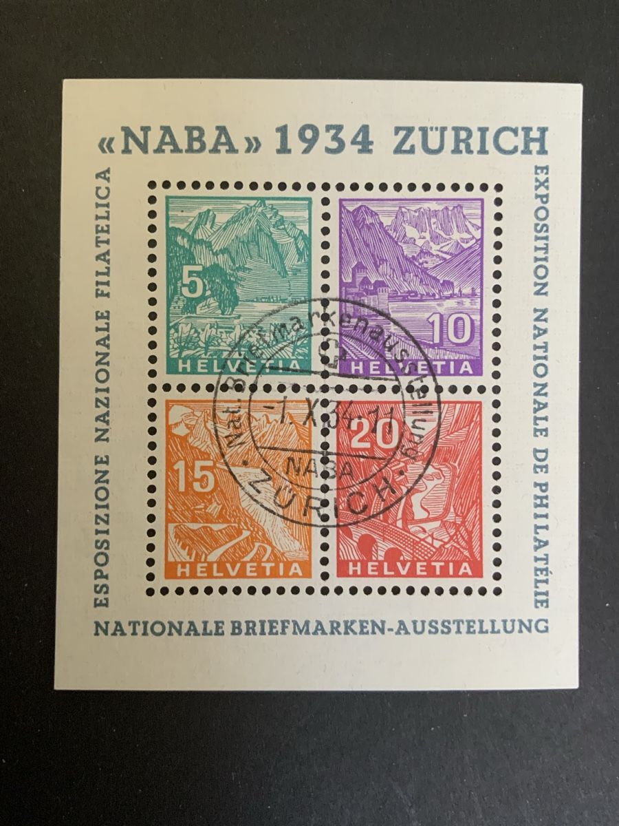 Tutti i francobolli: Blockausgabe – Usato da Binningen venduto da chr_cr5n
