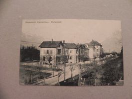 Karte Wallenstadt Walenstadt SG Krankenhaus Spital Jahr 1912