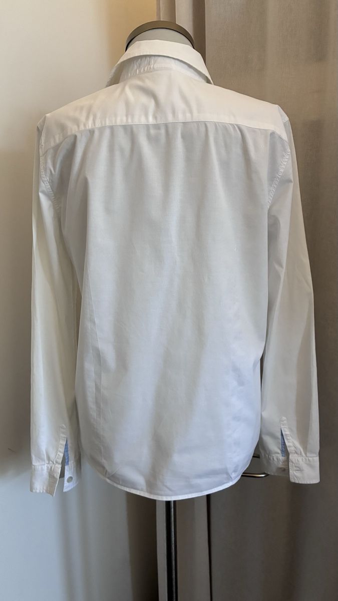 Bogner Camicette: Hemd weiss Baumwolle von Bogner  – Nuovo (secondo la descrizione) da Bäretswil venduto da Viechel 3