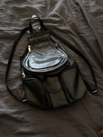 Black Backpack Mick Gourd Paris good condition
