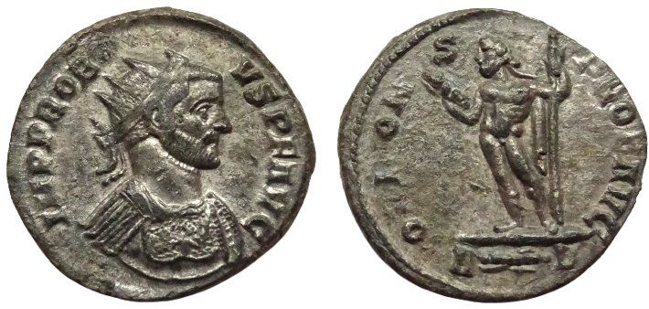 Tutti le monete: PROBUS AE Antoninianus (281 AD) - Jupiter – Usato da La Sarraz venduto da classicworldcoins