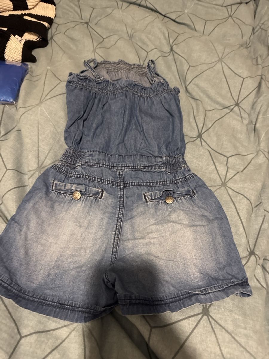 Tute: Süsser Kinder Jeans Jumpsuit 134/140 – Usato da Hägendorf venduto da laumatt 1