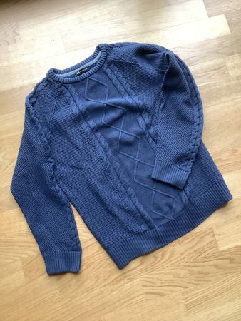 Strickpullover C&A Premium, Grösse 164, Blau