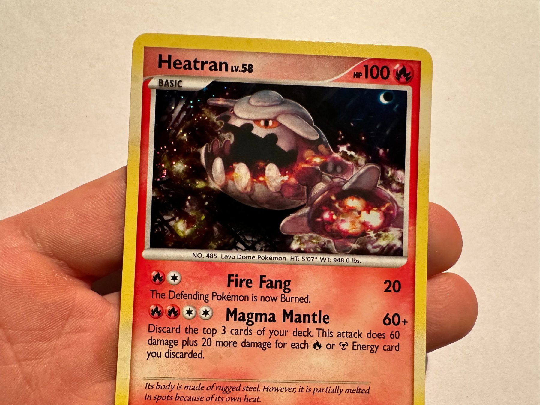 Pokémon Carte collezionabili: Heatran holo Platinum Arceus EN – Usato da Hagendorn venduto da Pokecollectorch 4