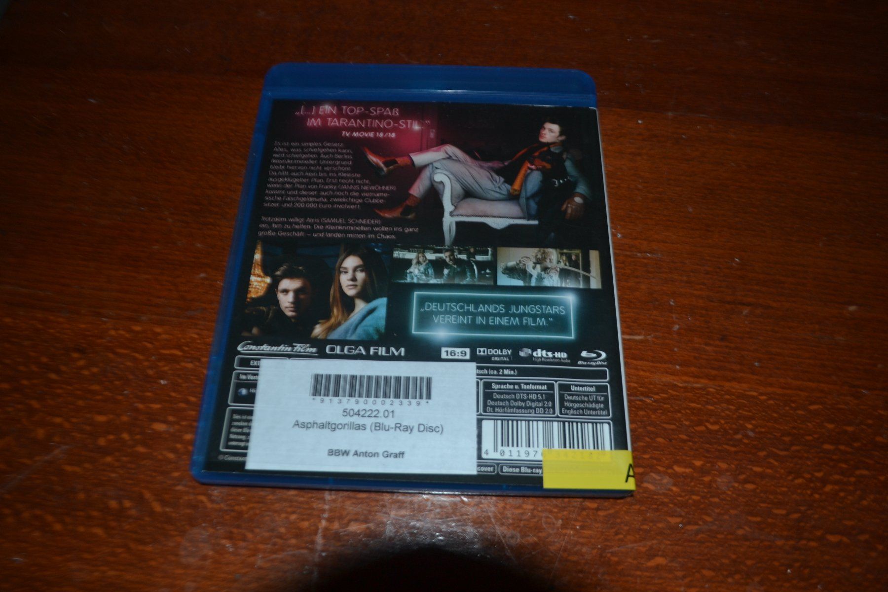 Alle DVDs: Asphalt  Gorillas – Gebraucht aus Laupen ZH von chefdom 1