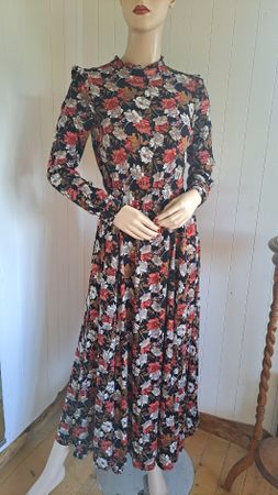 REVIEW Boho Maxikleid Kleid Dress Prepper S 36 Maxi 