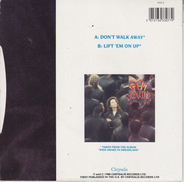 Schallplatten: Benatar Pat: Don't Walk Away 7" – Gebraucht aus Steinhausen von Vilivinili 1