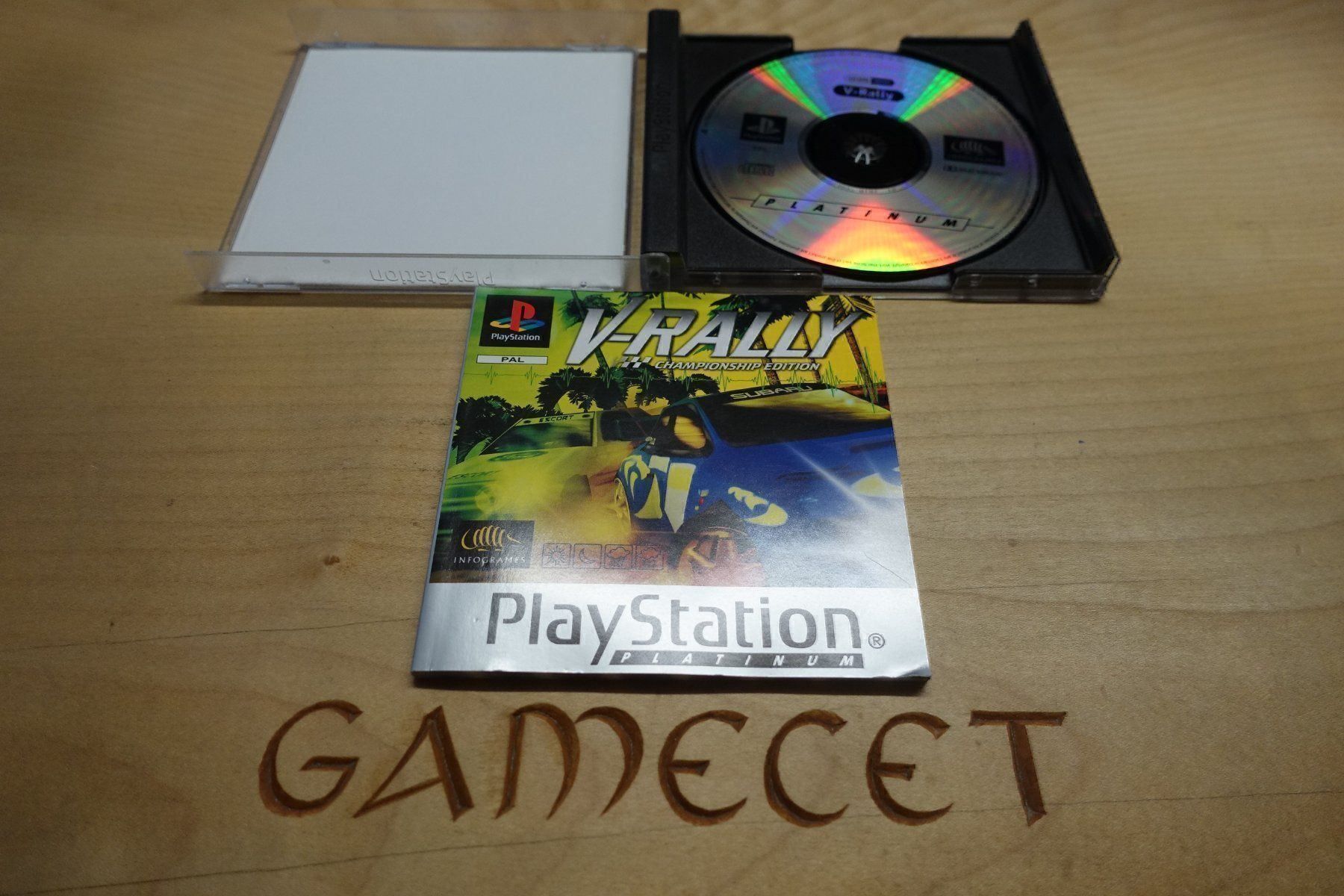 Sony Giochi: V-Rally 97 Championship Edition Platinum – Usato da Steinach venduto da Gamecet 3