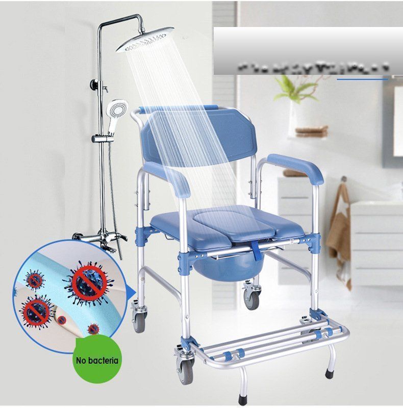 Gehhilfen: Déambulateur Chaise Alu percée toilette douche – Neu und originalverpackt aus Morges von M-Store 2