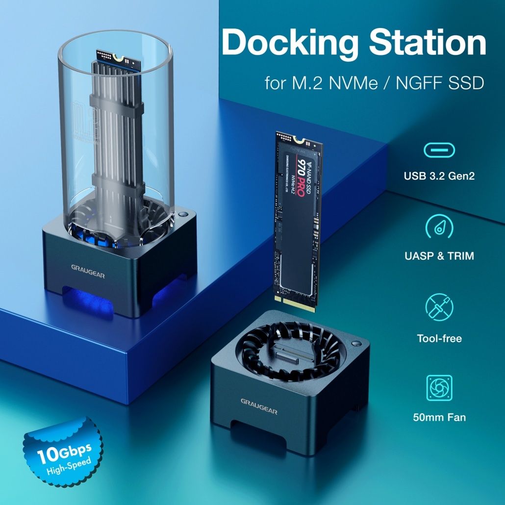 Dockingstation: Graugear G-M2DK-AC-10G – Gebraucht aus Zürich von mdp3 2
