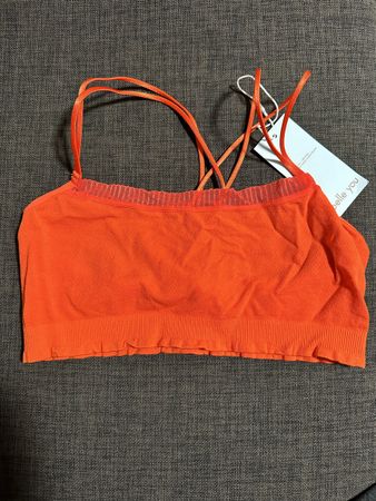 NEUER Bustier BH Top Gr. M/L von Belle YOU orange