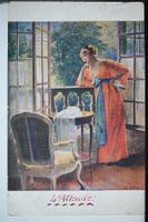 Romantik — 1910 — AK/CPA — L’attente, Gelhay