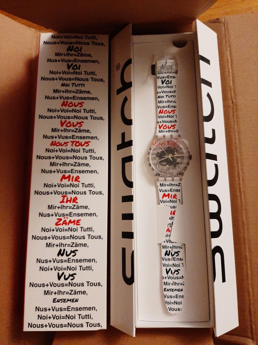 Swatch Uhren: Aktionärs Swatch 2026 – Neu und originalverpackt aus Ostermundigen von prr848