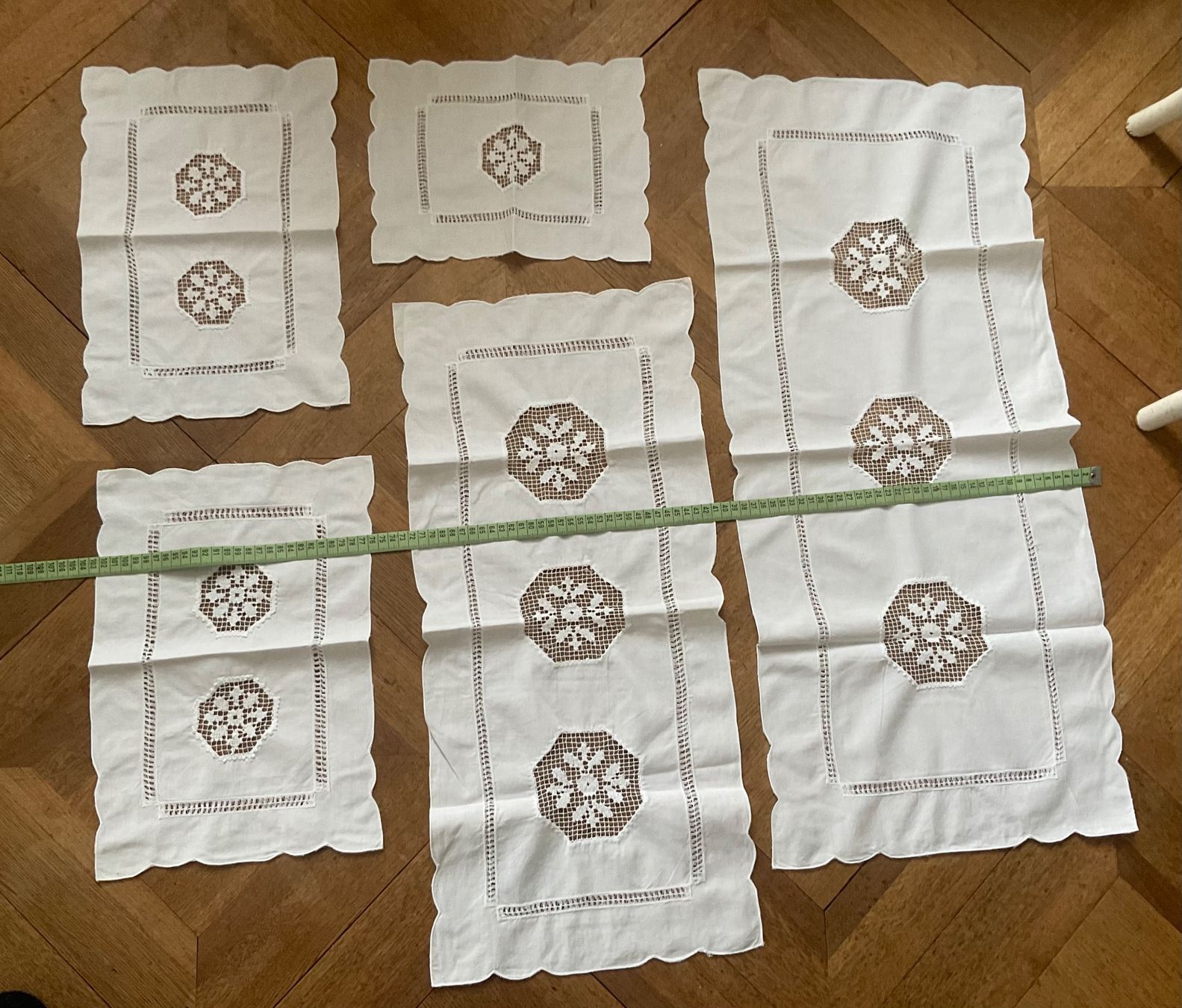 Set di tavolo e panche: Platzdeckchen Tischset Baumwolle Deckchen Deko VERSAND 4.- – Nuovo (secondo la descrizione) da Aarau venduto da Galaktos 6
