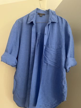 Chemise femme bleu clair Primark taille EUR 32 bon état