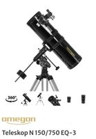 Omegon Teleskop N 150/750 EQ-3 Einsteiger-Set