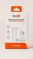 WeFix Lightning – écouteurs filaires avec micro