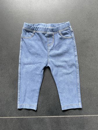 Leggins Jeans-Optik Gr. 74 Zara