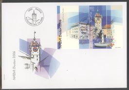 2006, FDC, Baden NABA (Nr. W96), Grossformat E6