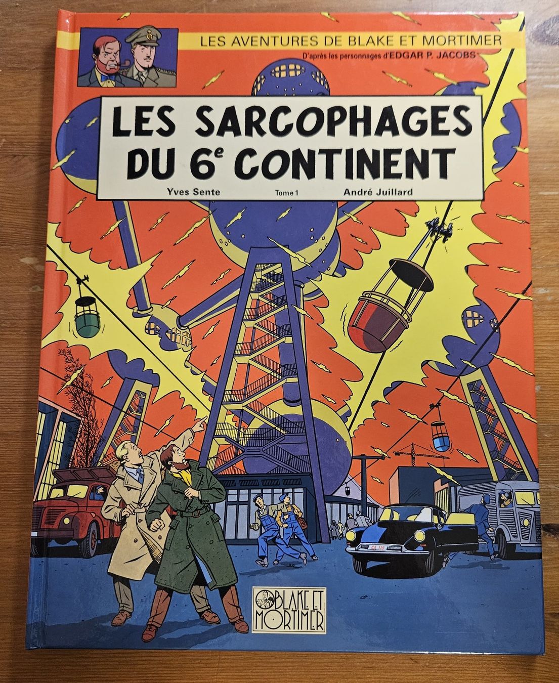 Fumetti: Blake et Mortimer N 16 EO (T.B.E.) G.FORMAT Les Sarcophages – Usato da Prévonloup venduto da bitume1975