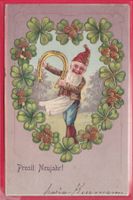 PRÄGEKARTE, PROSIT NEUJAHR!, 30.12.1904 (ZWERG)