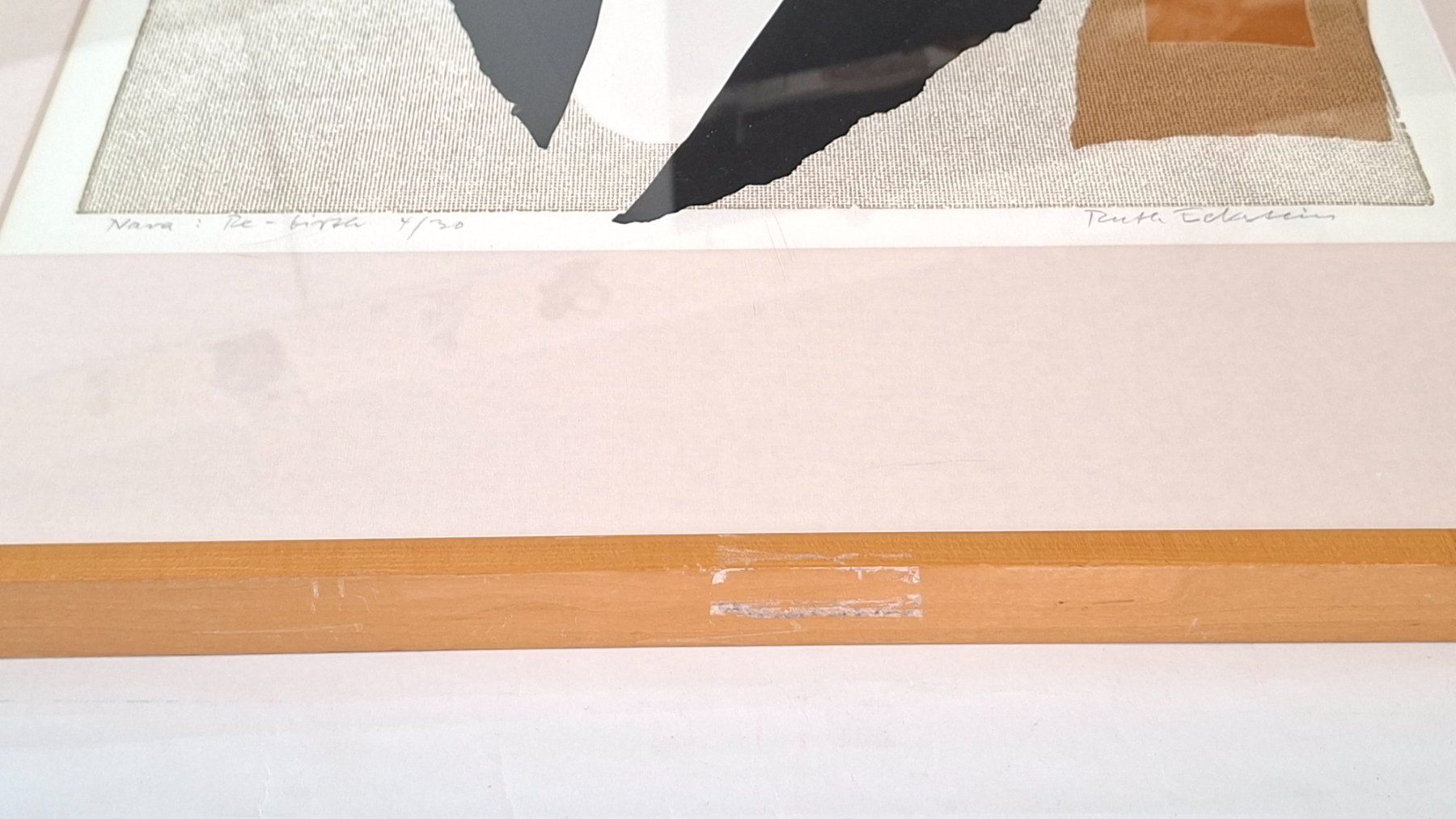 Dipinti: Mischtechnik Collage Elementen von Ruth Eckstein USA Art – Usato da Opfikon venduto da Diversamente 6