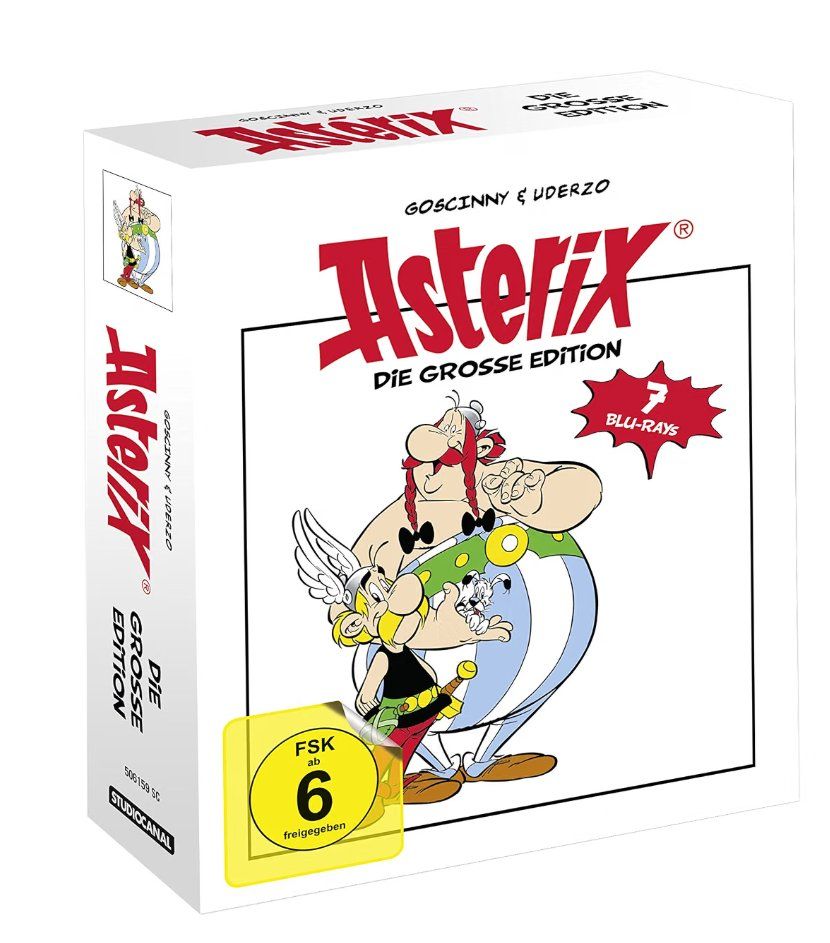 Alle DVDs: Die große Asterix Edition [7 Blu-ray] – Neu und originalverpackt aus Eschen von 33shaggy33