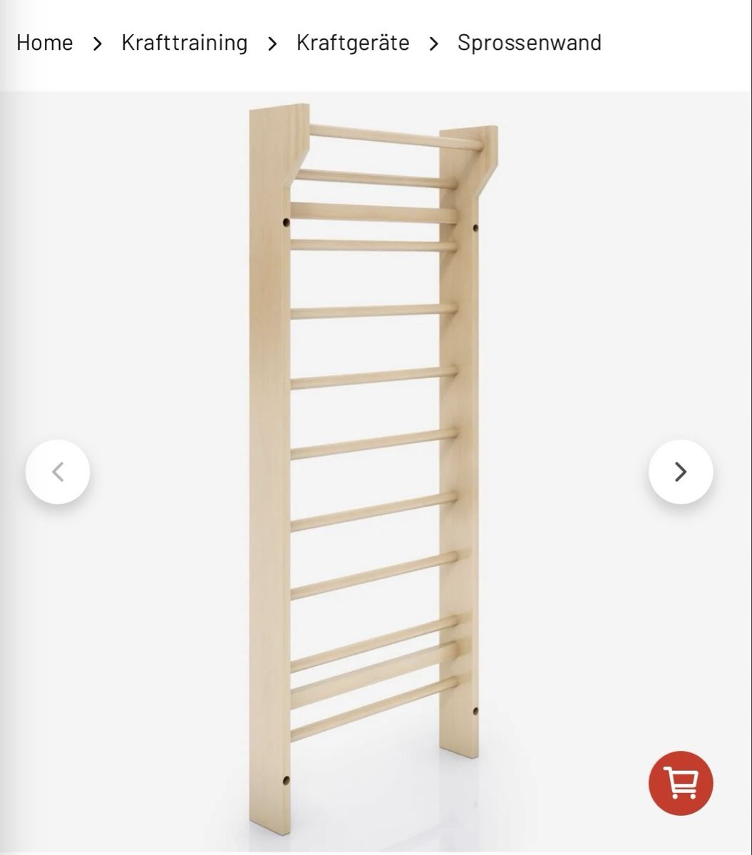 Kletterwände & Klettergriffe: Sprossenwand 195cm x 80cm – Gebraucht aus Bülach von Skyhook 3
