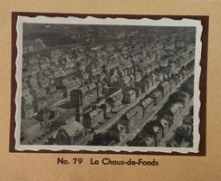 Fliegeraufnahme Walter Mittelholzer,  La Chaux-de-Fonds