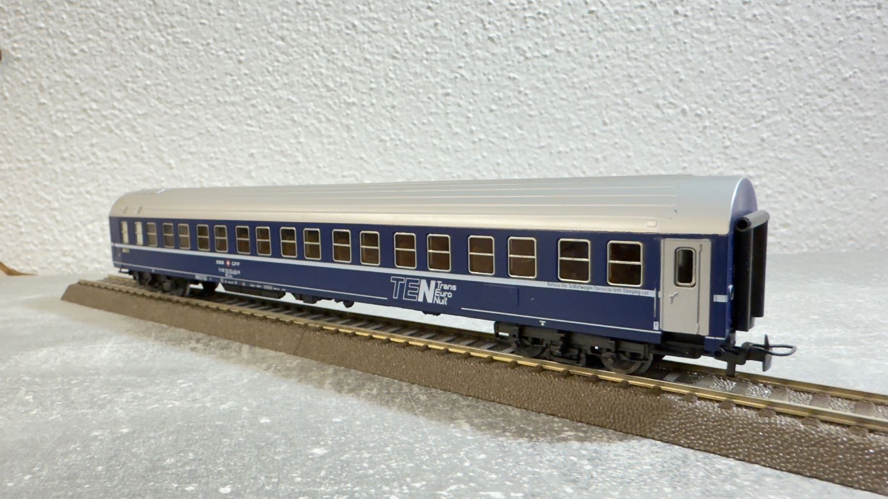 Märklin Modellini di ferrovie: Märklin Ten Schlafwagen H0 / AC – Usato da Schlieren venduto da rat_lq6b 3