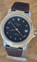 Certina DS Vintage Herrenuhr, Saphirglas, Lederarmband Top!