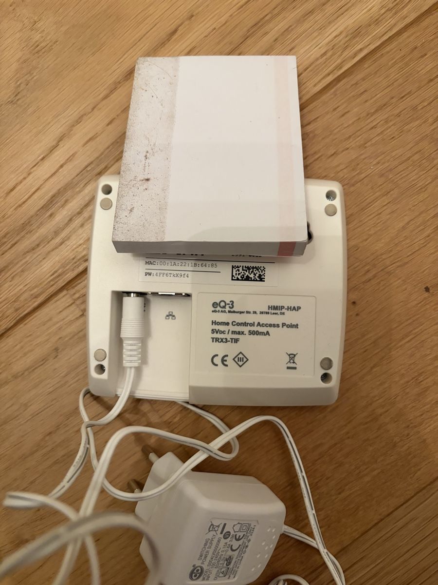 Homematic Alarmanlagen: Homematic IP Access Point HmIP-HAP defekt – Defekt aus Brislach von Exzellent88 1
