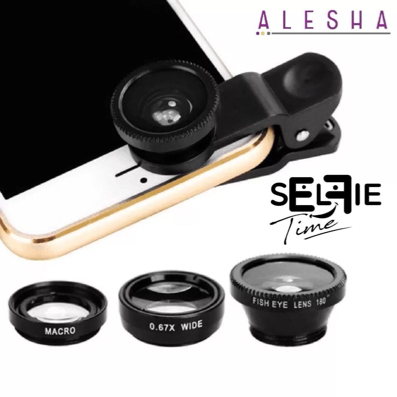 Handys / Smartphones: (KOPIE) Handy Objektiv, 3 in 1 Universal  Linsen – Neu und originalverpackt aus St. Gallen von Alesha_Shop 4