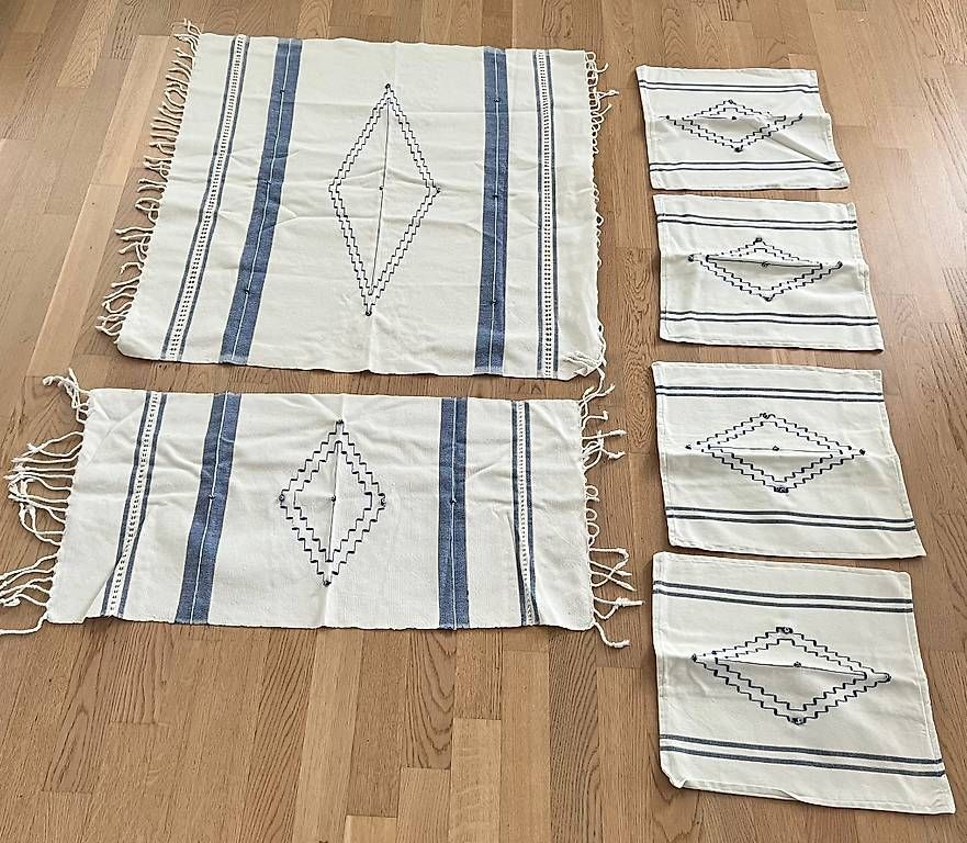 Altra biancheria da tavola: Tischtuch, Läufer, Kissenbezug Set – Usato da Bülach venduto da nick046