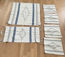 Tischtuch, Läufer, Kissenbezug Set