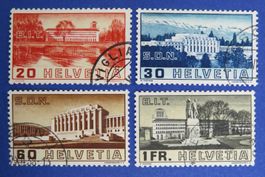 Serie 'Völkerbund Genf´ 1938 gestempelt