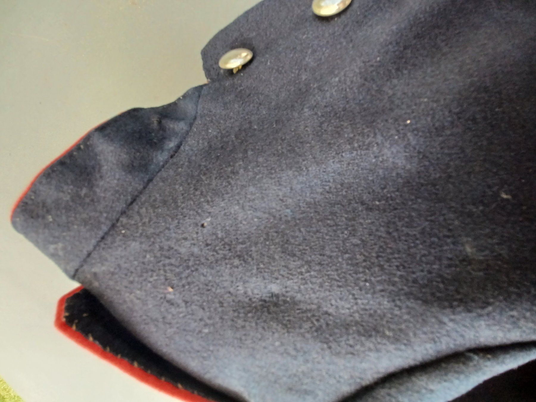 Schweizer Armee Uniformi: 1 Ärmelweste, eidg. Ord. 1852, Infanterie – Usato da Horw venduto da Mikesch108 7