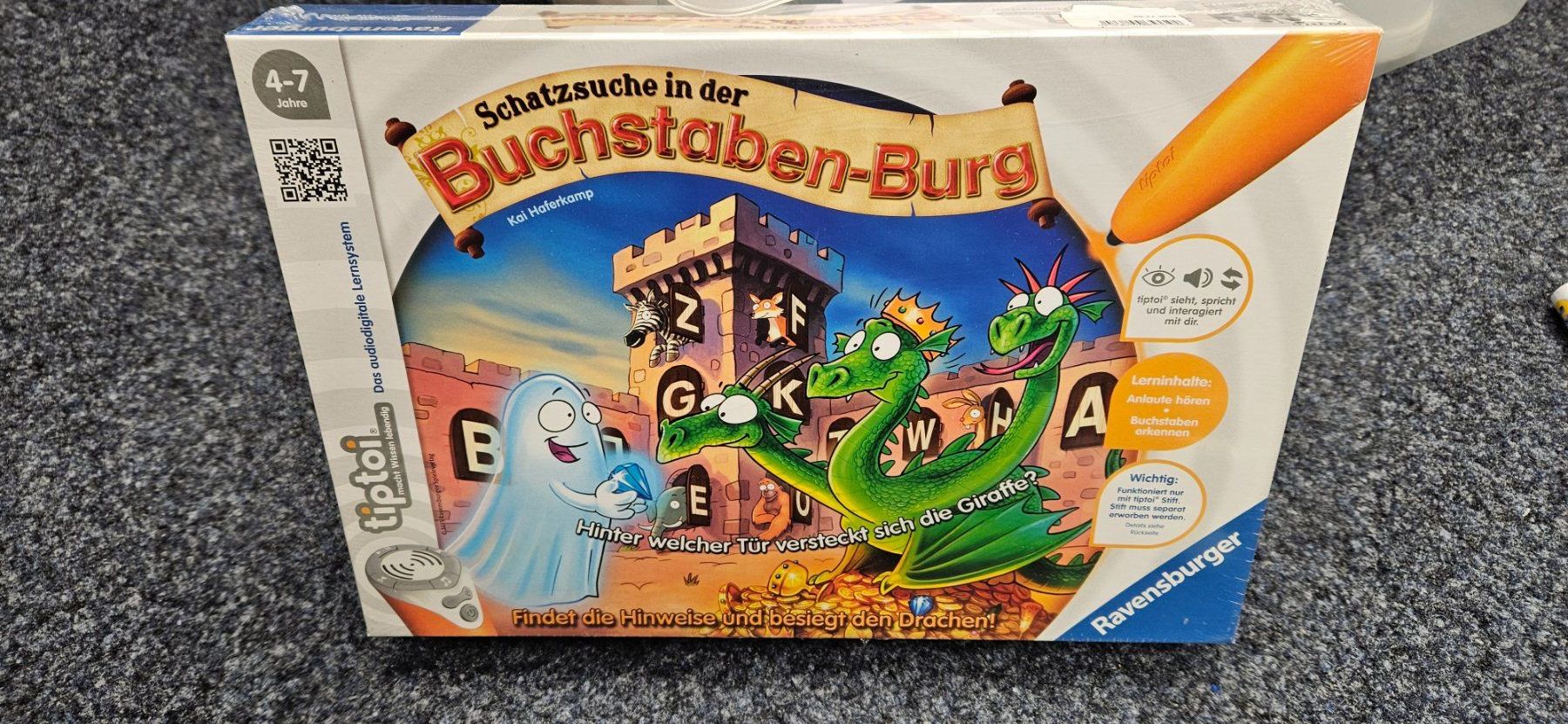 Tiptoi Spiele: Tiptoi Lernspiel Buchstabenburg, NEU ovp – Neu und originalverpackt aus Balgach von silvia2030