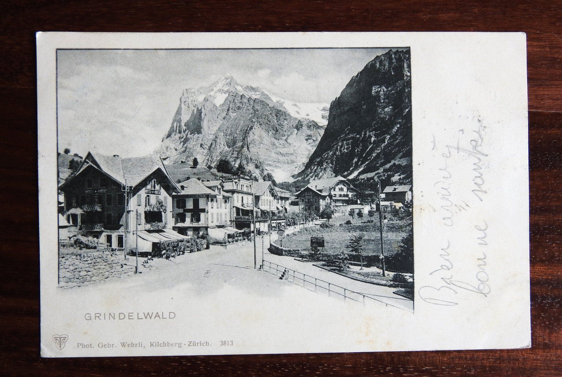 Ansichtskarten: Grindelwald, schöne AK ! – Gebraucht aus Rain von 999-800-K
