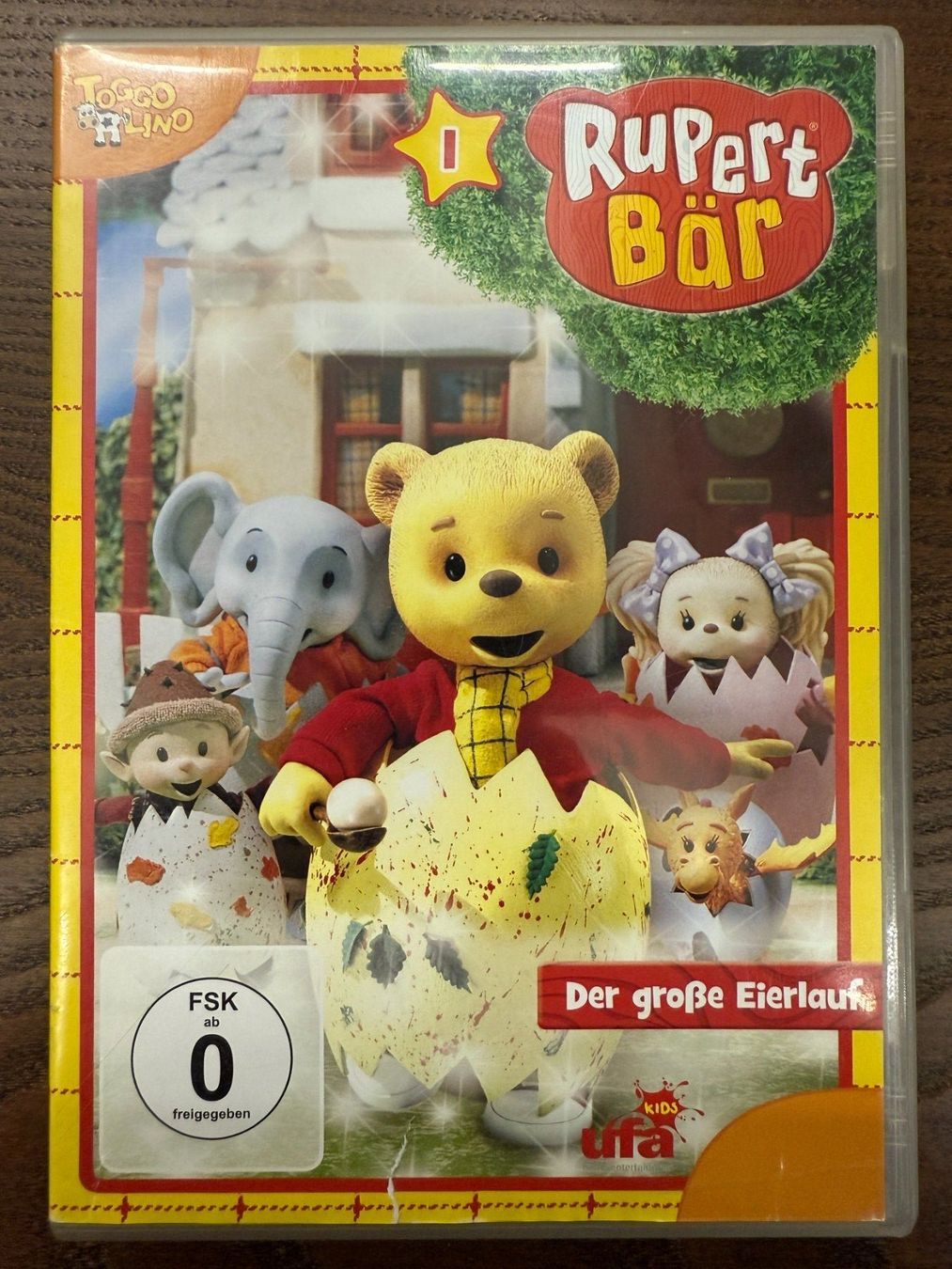 Tutti i DVDs: Rupert Bär 1 - Der große Eierlauf – Usato da Zürich venduto da FilmFreunde