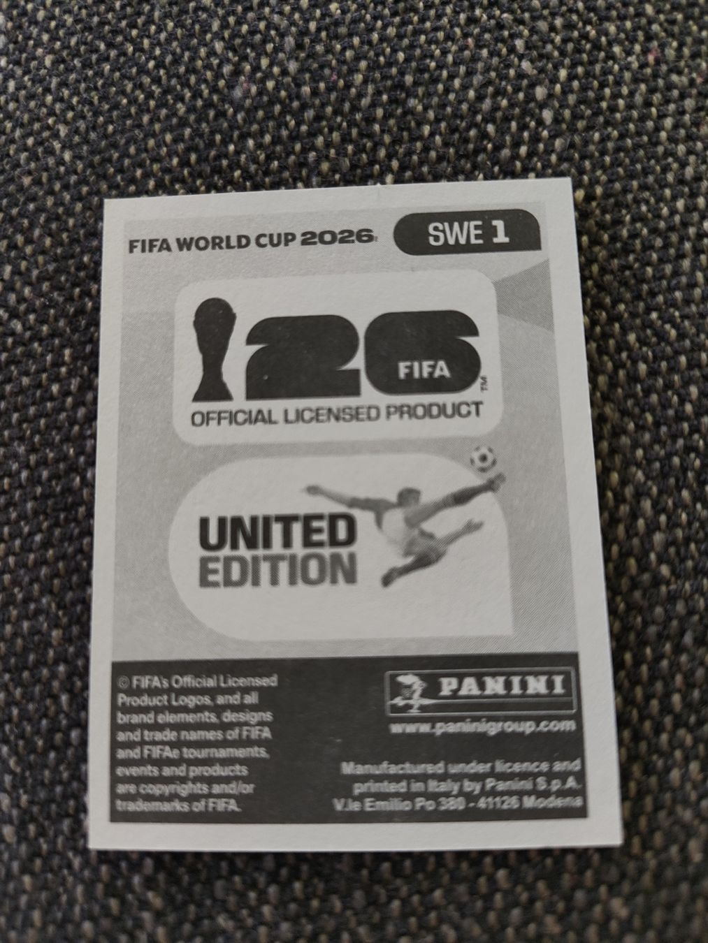 Panini Carte collezionabili: Panini 2026 Wm Swe 1 – Nuovo (secondo la descrizione) da Lieli venduto da Maholo 1