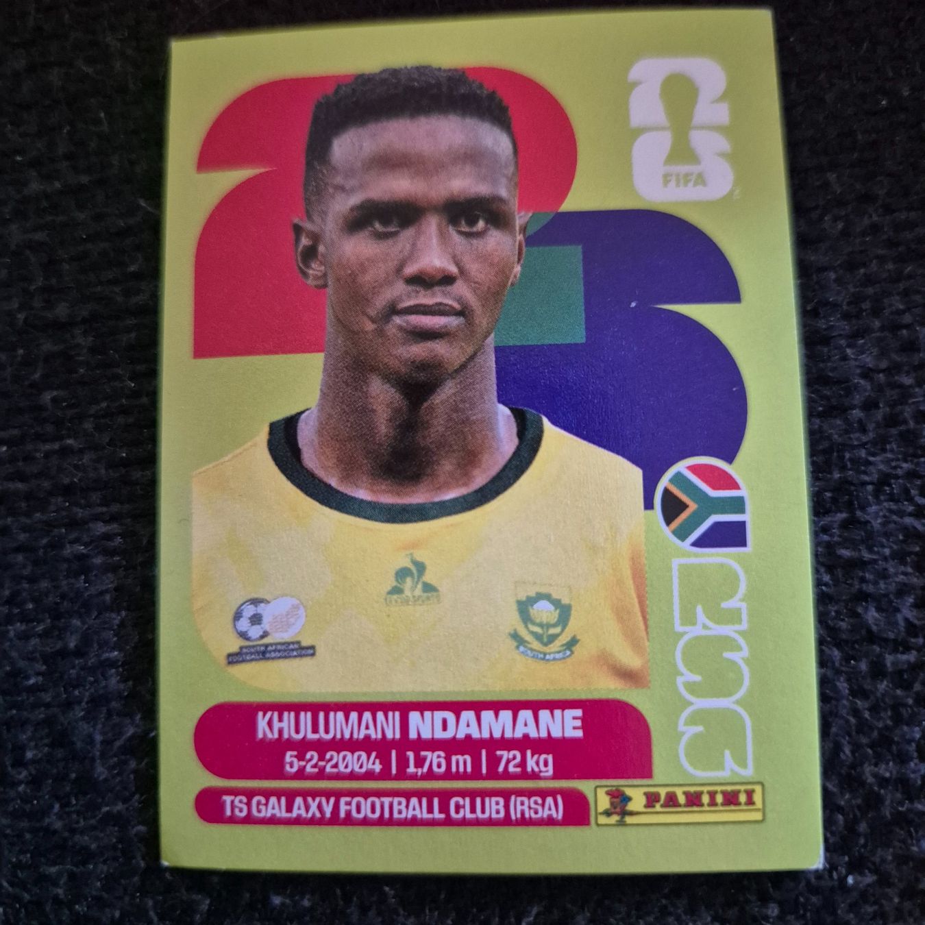 Panini Cartes à collectionner: RSA 7 Panini FIFA WM 2026 – Neuf (Voir description) à Riehen par tmw_c29m