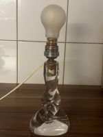 Pied de lampe en cristal de Sévres