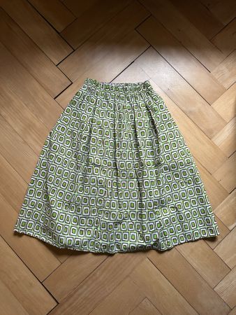 Rock bunt gemustert S