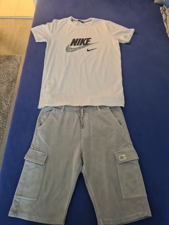 Jungen Nike T-Shirt & Cargo Shorts Gr. 170 Sommer Set