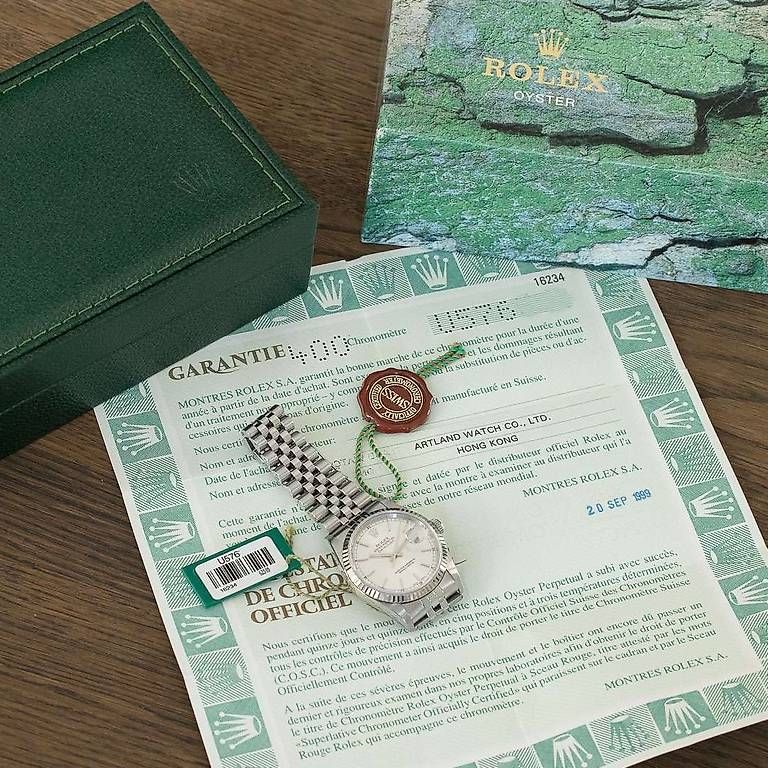 Orologi: Rolex Datejust 16234 vendue en 1999 – Usato da Lausanne venduto da inf_dft9 4