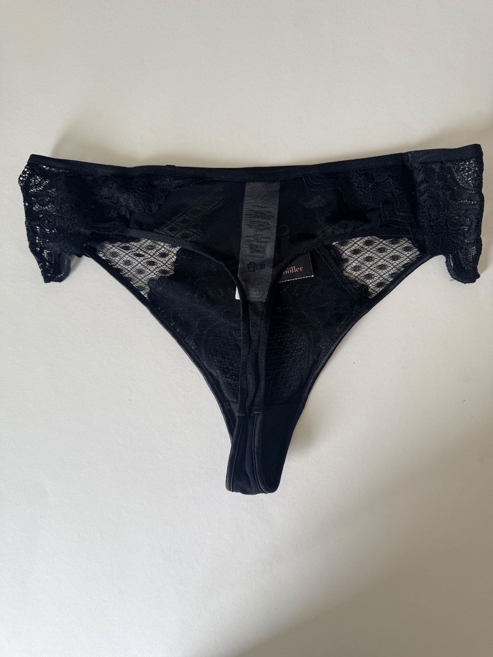 Hunkemöller Altra biancheria intima: HUNKEMÖLLER, String LOTTA, Grösse XS, Farbe Schwarz – Nuovo e nell'imballaggio originale da Rudolfstetten venduto da gst_g7xl 3