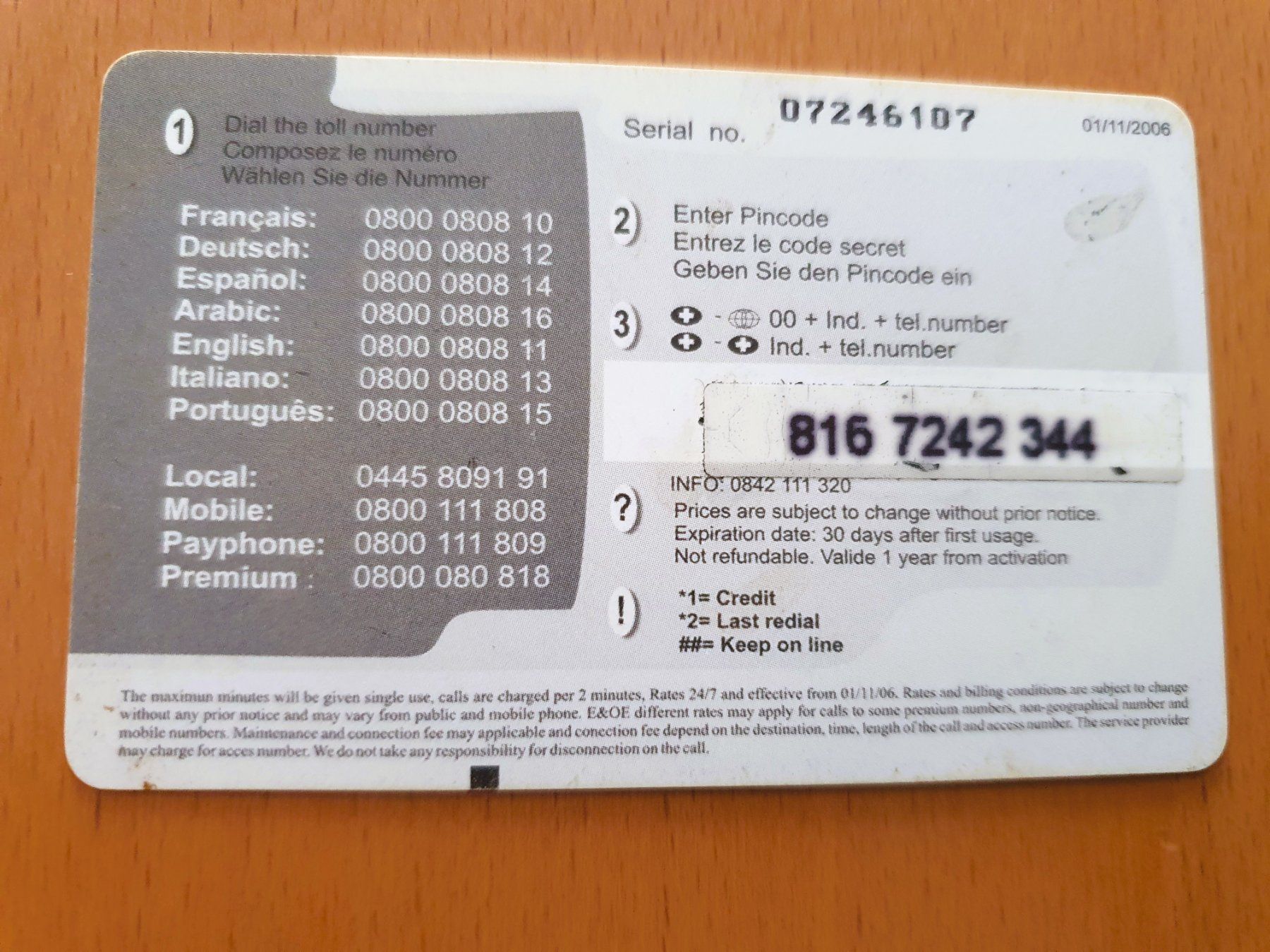 Cartes de téléphone: PREPAID - SCHWEIZ – D'occasion à Brüttisellen par Nighttrain 1