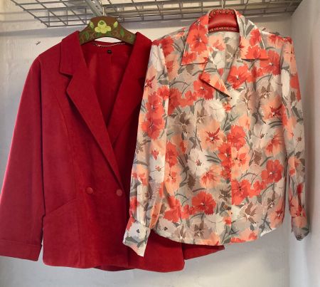 Gratis Bluse + May Blazer, Gr.:40, neuwertig, 💎